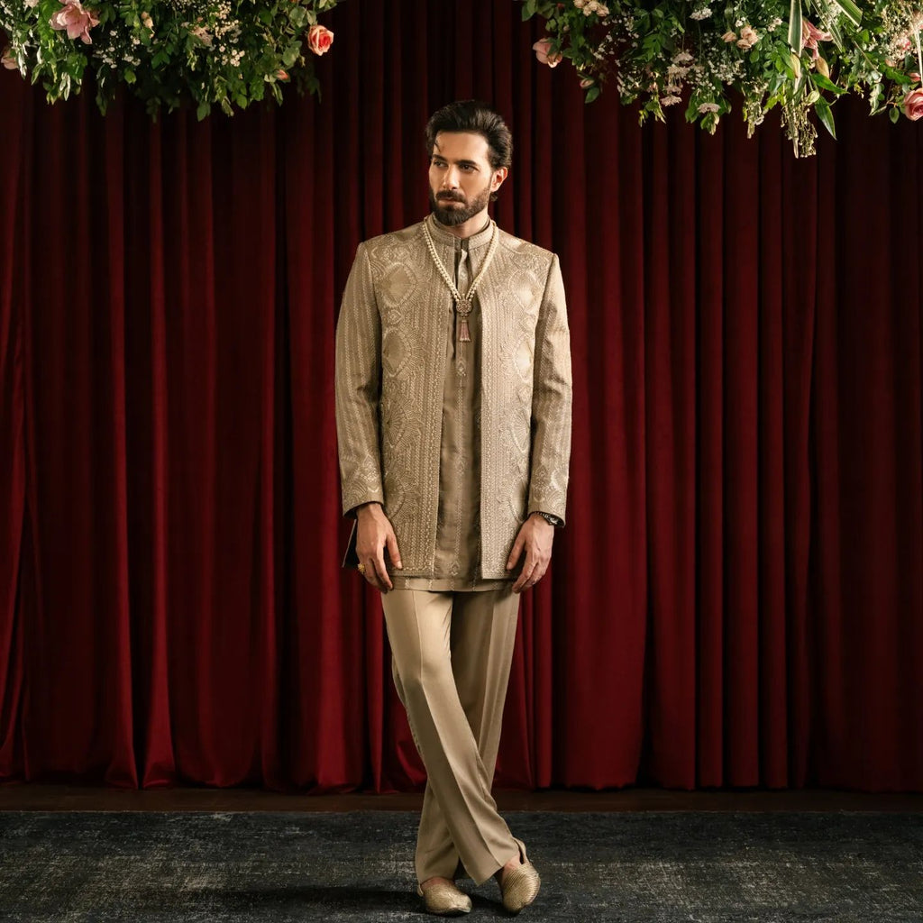 Our Top Picks from the Ravi and Symphony Vol. II for the Perfect Wedding Sherwani for Groom.