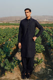 Dark Grey Shalwar Kameez