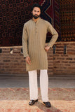 Khakhi Green Kurta Pajama