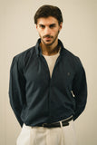 Navy Blue Linen Shirt
